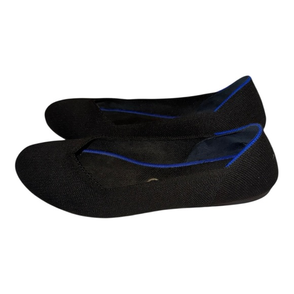 Rothy’s Women’s The Flat Round Toe in Black Size 10 EUC - Picture 8 of 13